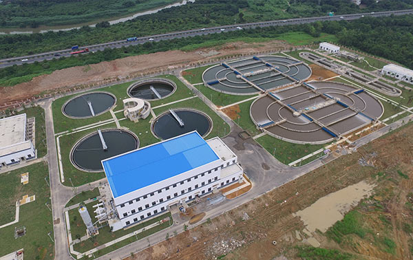 惠陽區80000噸/天生活污水處理設備工程案例
